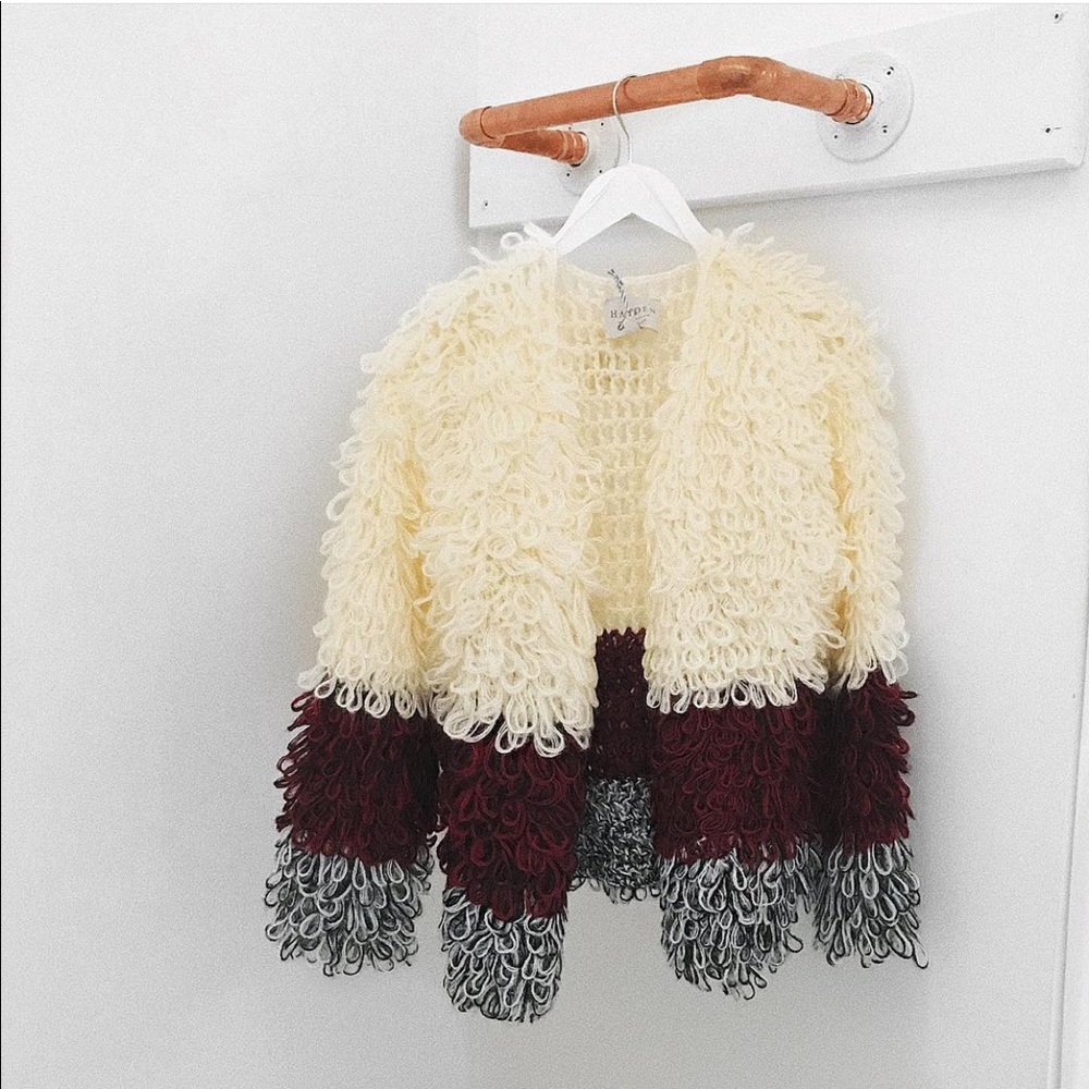 Meraki Moon Shag Cardigan‎